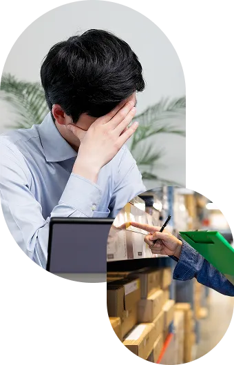 悩む男性